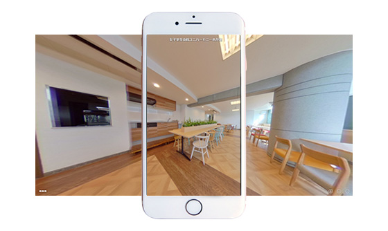 360°パノラマビュー