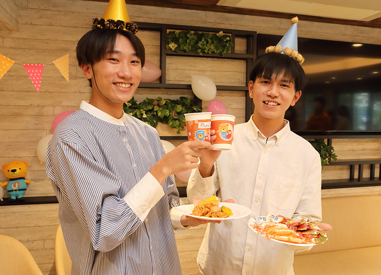 ウェルカムパーティー開催予定!