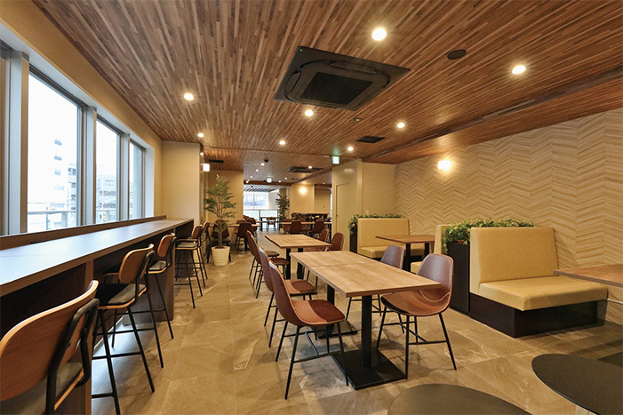 きれいで明るい空間